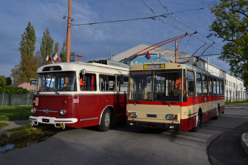 Jízdy historických trolejbusů 1.8.2021